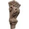 Ekena Millwork 3"W x 1 3/4"D x 6"H Extra Small Acanthus Pilaster Wood Corbel, Walnut CORW03X02X06PAWA - alternate 1
